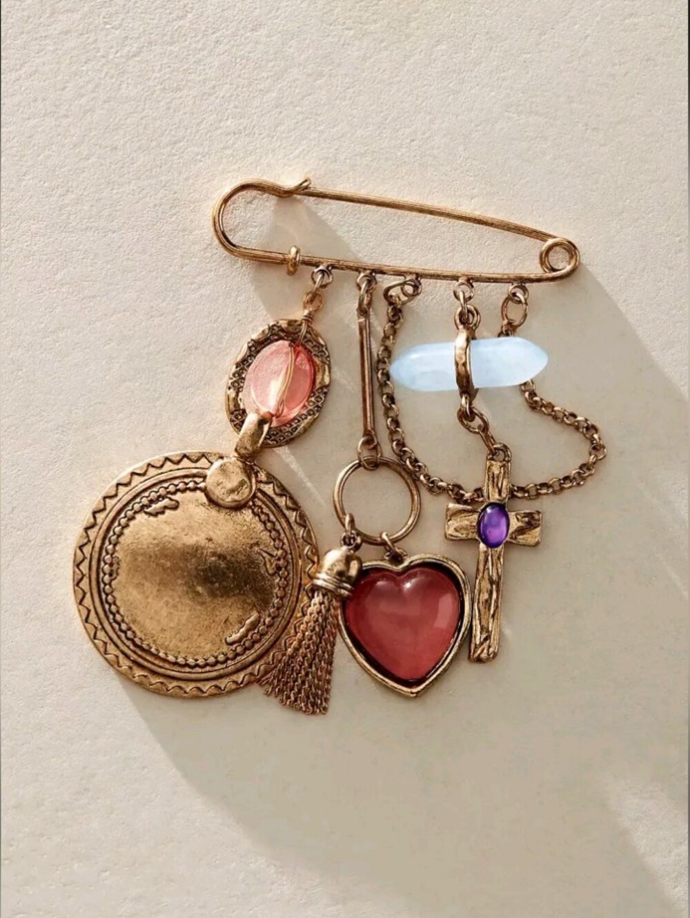 Free People Carry On Dangle Brooch